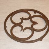 Pair of 2 wrought iron mats
