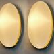 Pair of Vintage Limburg Glass  Wall Lights