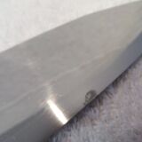 Christofle silver metal ice cream cutter shovel with oxidation ribbons