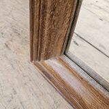 Burmese teak mirror