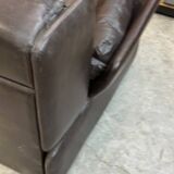 80s leather living room set