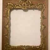 Cadre de miroir ou de tableau en stuc doré