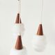 Opaline boomerang suspension
