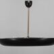 Josef Hůrka des années 1940 pour Napako Bauhaus UFO suspension, métal et verre, restaurée