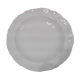White Sarreguemines dish