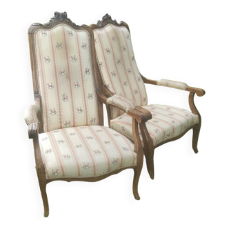 Voltaire armchairs