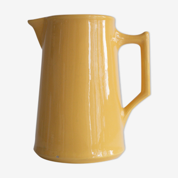 Old yellow pitcher
