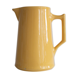 Old yellow pitcher