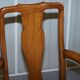 Victorian Howard & Son walnut office chair with stamp.