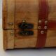 Small suitcase, wooden box