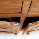 Buffet de style campagnard 2 portes et 2 tiroirs, années 1960