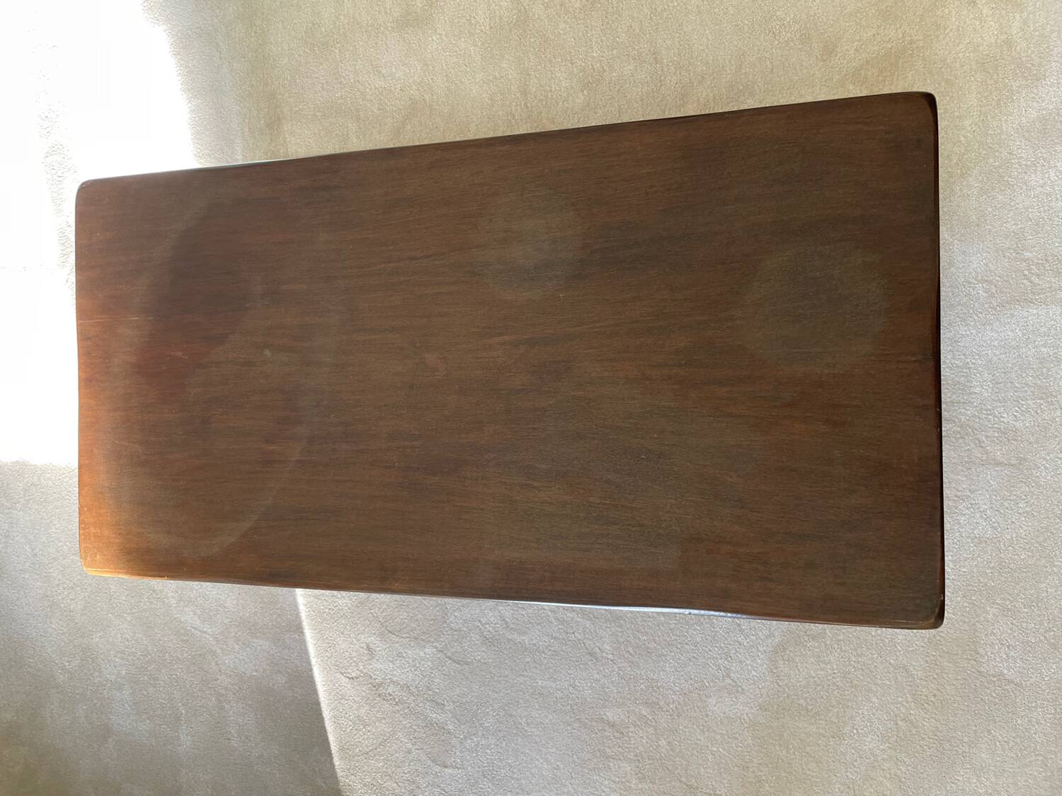 Table basse rectangulaire en chêne massif