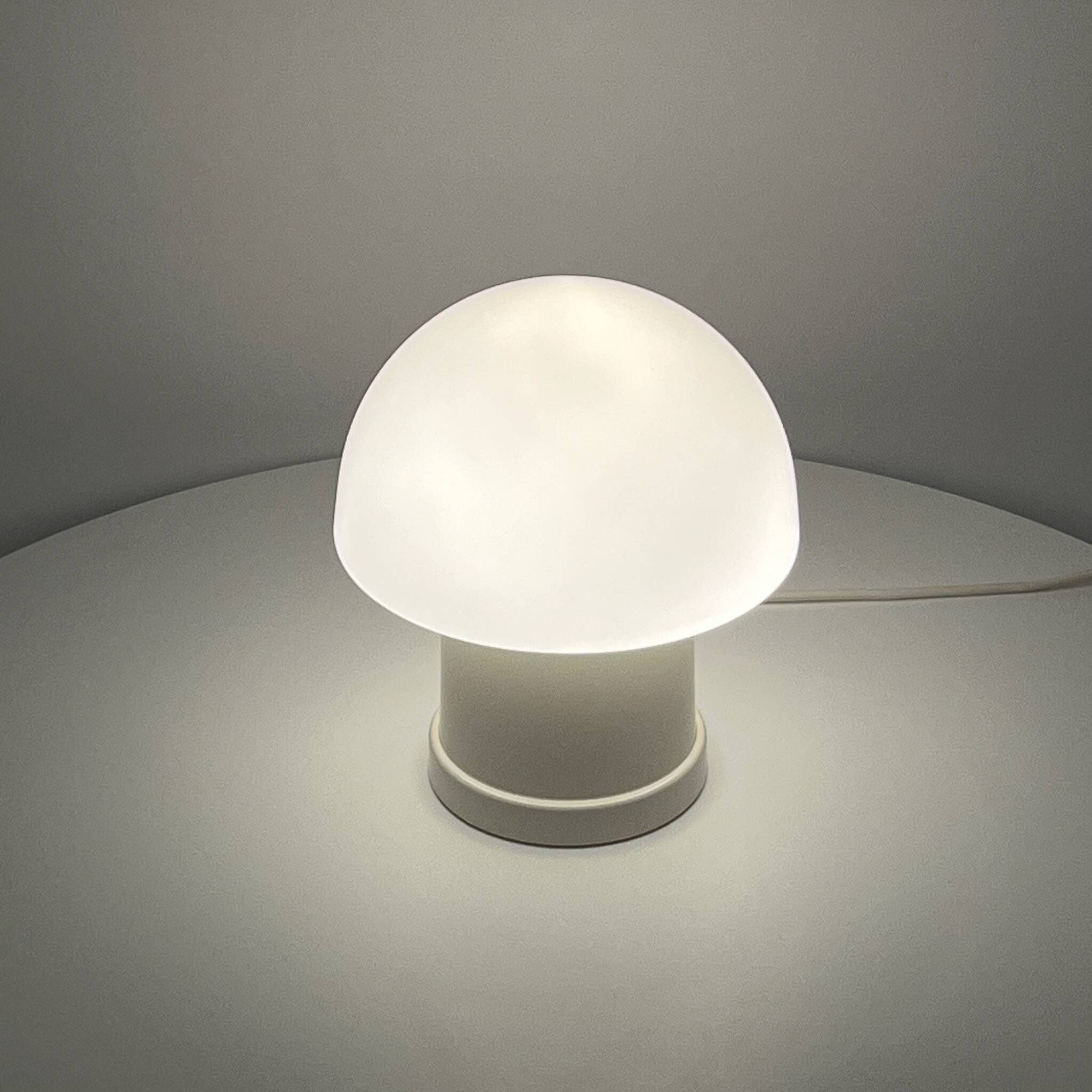 70s Space Age Mushroom Lamp - Iconic Design Charm by Massive Belgium