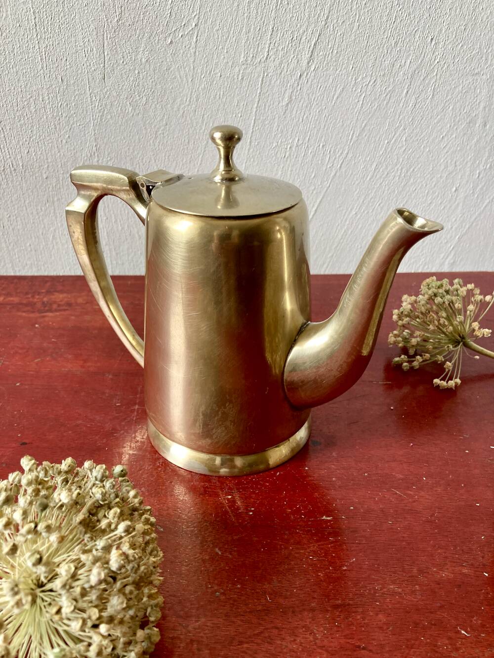 Antique Art Deco silver-plated tea and coffee set