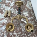 Wall lamp - patinated bronze - renowned décor - Empire style
