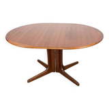 Scandinavian vintage telescopic teak table
