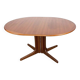 Table scandinave télescopique vintage teck