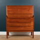 Restored 1960s Retro Danish Bureau Desk Mid Century
