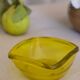 7 cups in colored glass Italy 50s