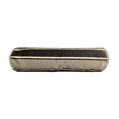 Coussin en toile ticking 19e à rayures matelas 80cm