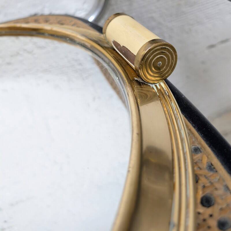 Art Deco mirrored tray