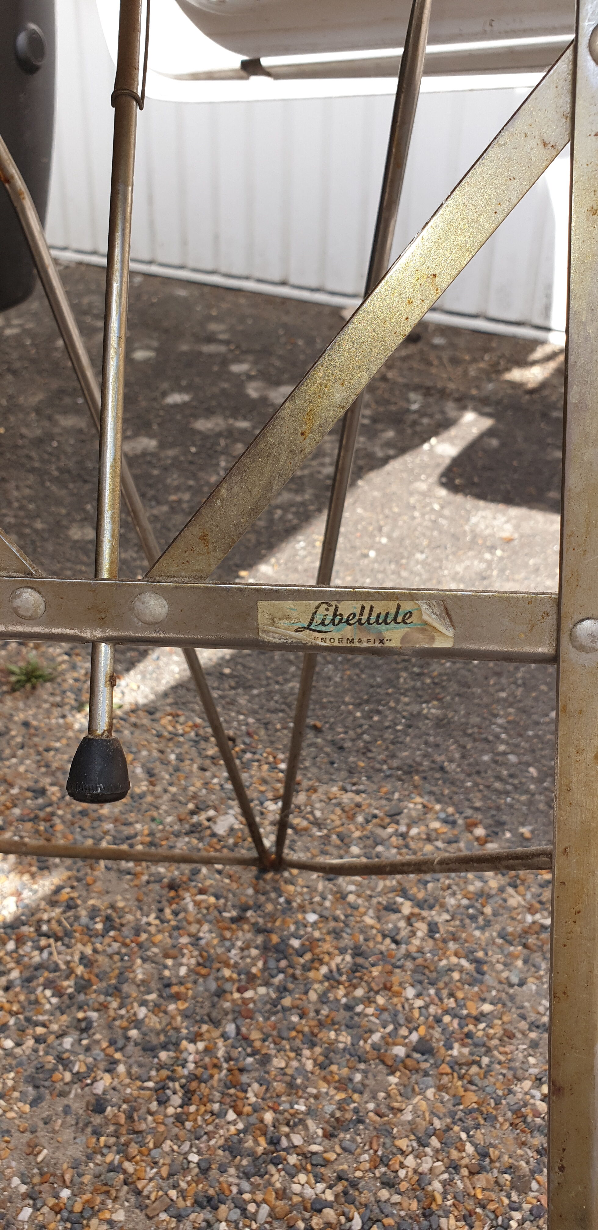 Vintage foldable stool