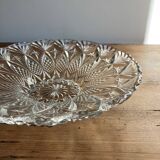 Chiseled glass cup