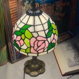 Lamp inspired by vintage Tiffany style Art Nouveau.