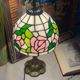 Lamp inspired by vintage Tiffany style Art Nouveau.