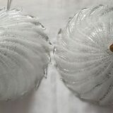 Pair of ceiling ceilings, Murano, Italy