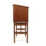 Secrétaire scandinave en teck "Model 67", Arne Wahl Iversen, Vinde Møbelfabrik, Danemark, 1950