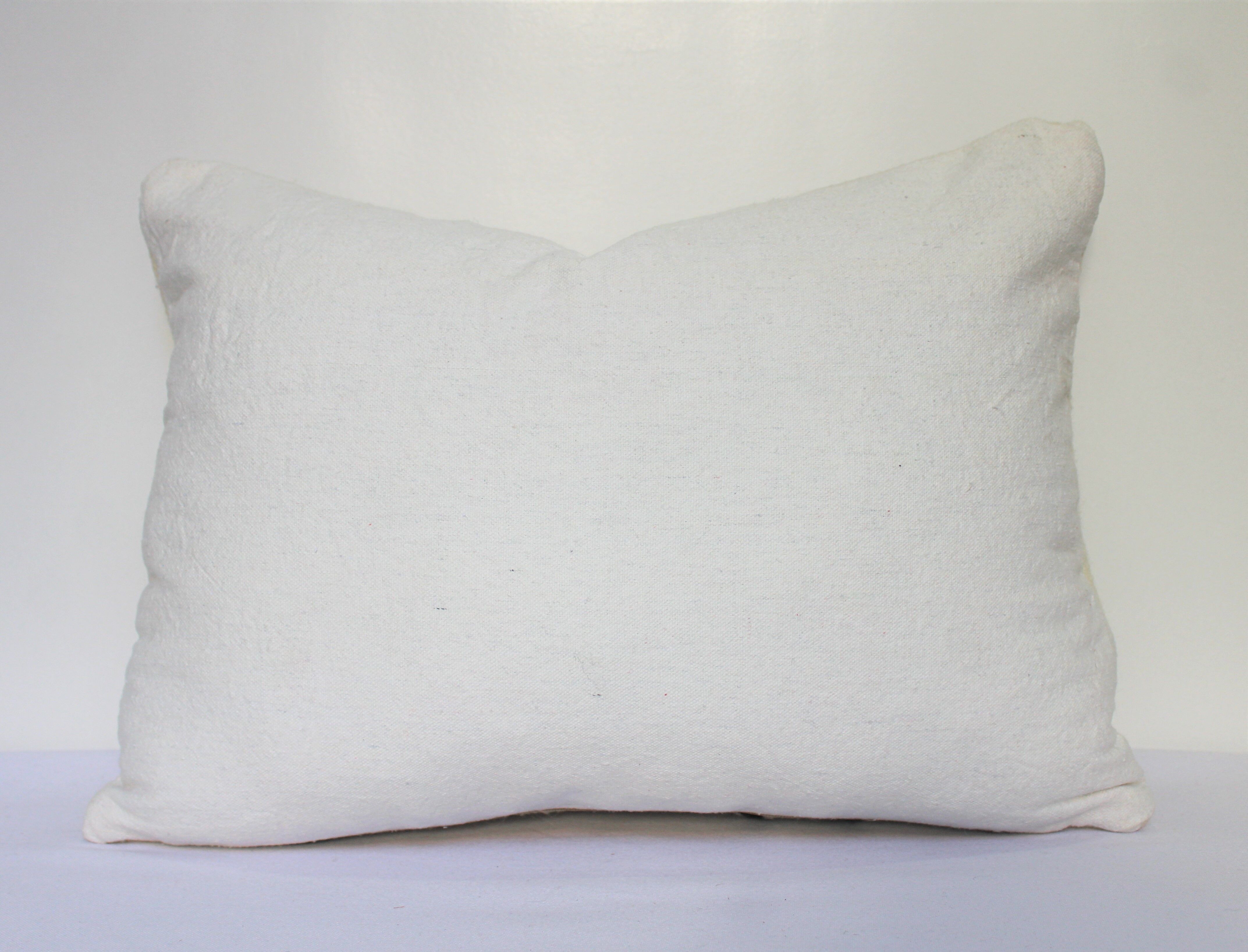 Moroccan wool pillow