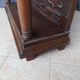 Renaissance oak carved buffet cabinet