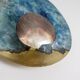 Pair of wall lights model "black mother-of-pearl". Contemporary work.