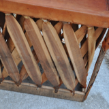 Pair of Mexican Equipale pigskin chairs