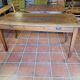 Table de ferme ancienne en chêne