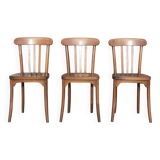 Luterma bistro chairs (Monobloc system, set of 3)