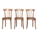 Chaises bistrot Luterma (système Monobloc, lot de 3)