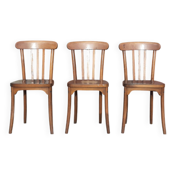 Luterma bistro chairs (Monobloc system, set of 3)