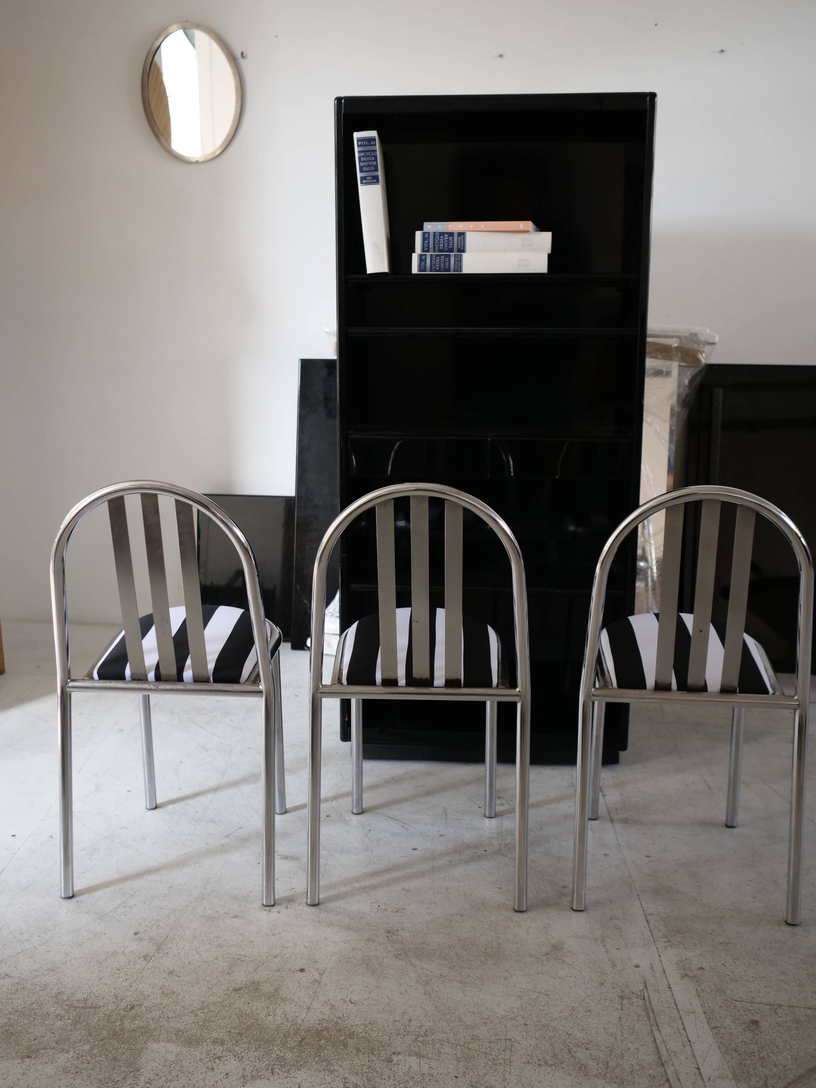 3 chaises Robert Mallet-Stevens No.222 Pallucco Italia