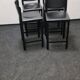 A set of four Italian leather bar stools by Matteo Grassi