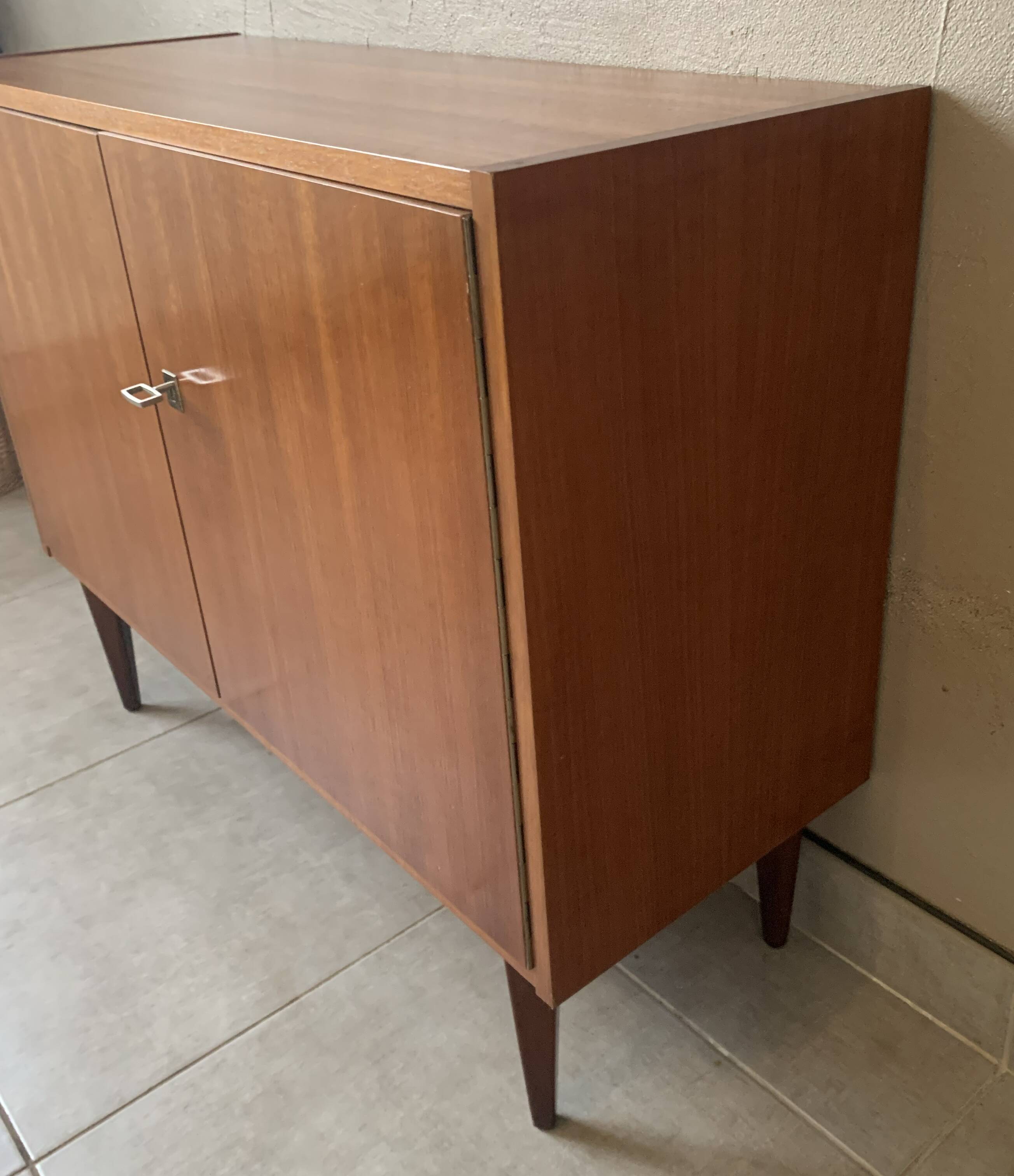 Vintage Scandinavian teak sideboard from the 1960s