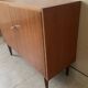 Vintage Scandinavian teak sideboard from the 1960s
