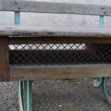 Wire desk base flat iron