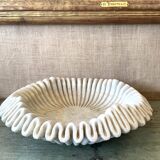 Hand-carved marble platter