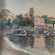 watercolour from the 1930s by Jacqueline Barbet