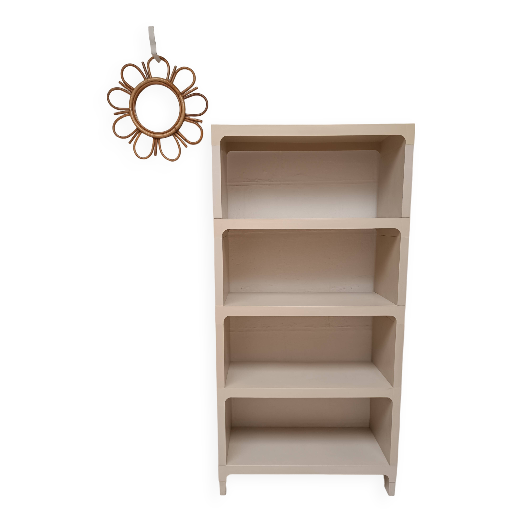 Macaple France 1980 PVC modular shelf