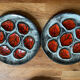 Set of two MBFA Pornic oyster plates
