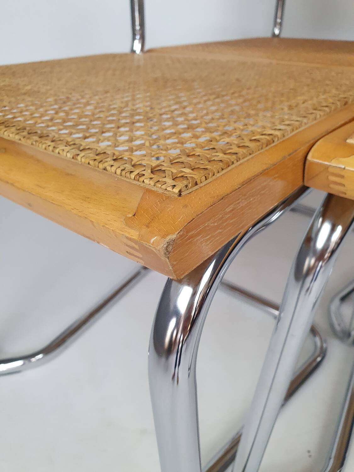 Set of 4 Marcel Breuer style chairs