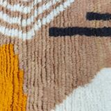 Handmade Moroccan wool rug, 250cm x 150cm, unique piece.